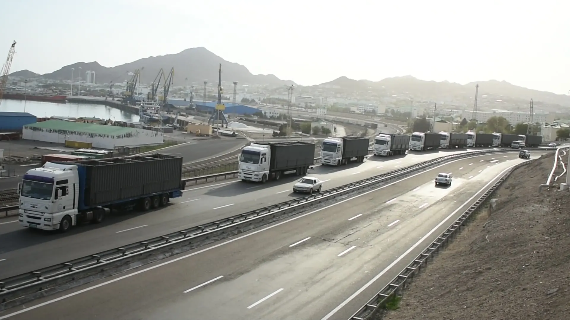 Own truck convoy, Apr 2026